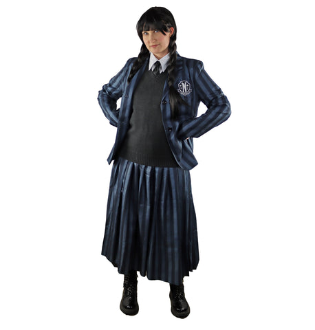 Wednesday School Uniform Costume