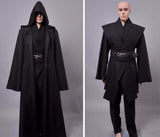 Dark Jedi Sith Darth Vader Black Costume Star Wars