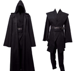 Dark Jedi Sith Darth Vader Black Costume Star Wars