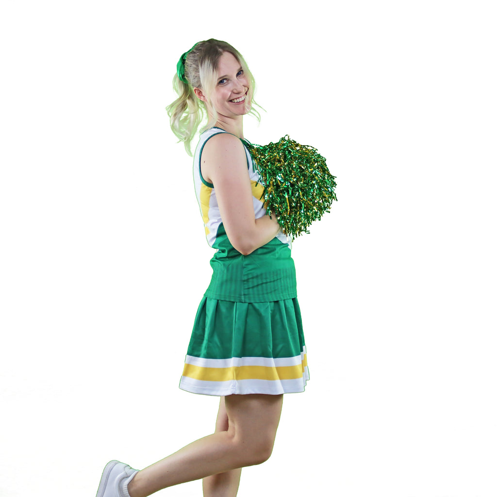 Stranger Things Chrissy Hawkins Cheerleader Costume With Pom Poms Costume Rebel 0080