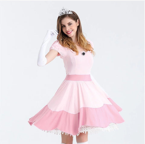 Princess Peach Toadstool Dress