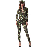 Army Camo Girl Romper Bodysuit