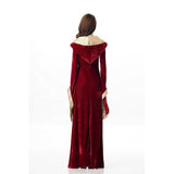 Tudors Medieval Game Of Thrones Gown Renaissance Dress Red Gold Corset Costume M
