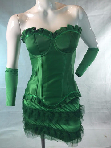 Poison Ivy Vixen Adult Corset Costume