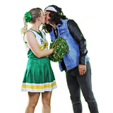 Stranger Things Chrissy Hawkins Cheerleader Costume with pom poms