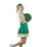 Stranger Things Chrissy Hawkins Cheerleader Costume with pom poms