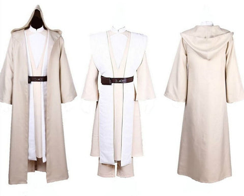 Adult Old Luke Skywalker Force Awakens Star Wars Jedi Costume