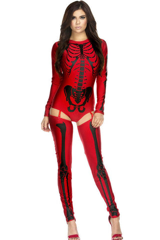 Sexy Skeleton Bodysuit Bad to the Bone